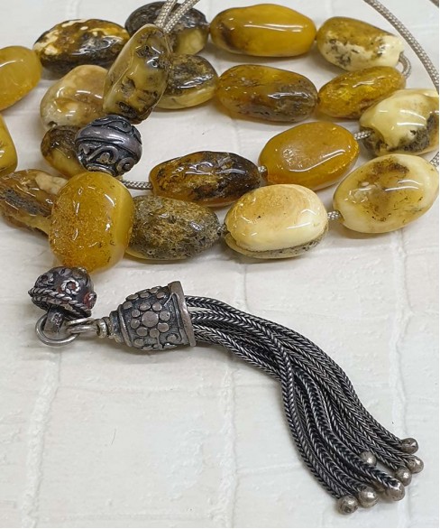 Κομπολόι από Κεχριμπάρι KOM10627