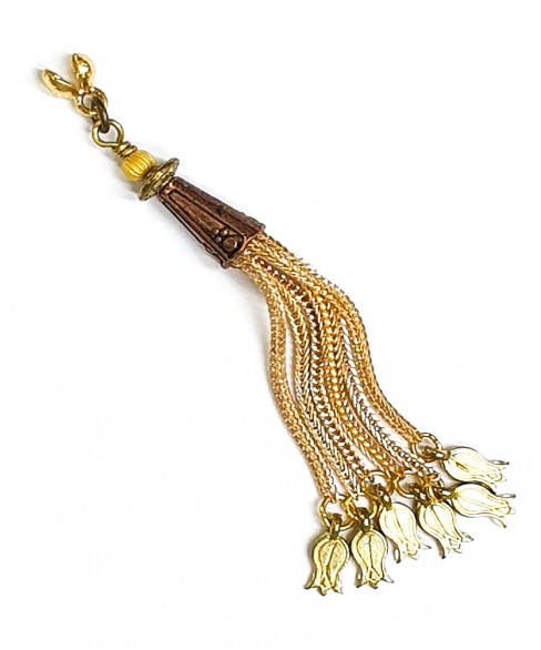 Gold plated tassel AKS10003