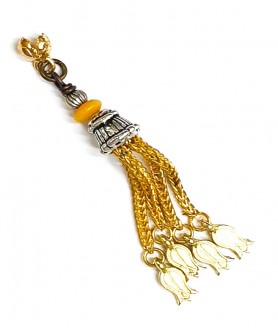 Φούντα επίχρυση κομπολογιού AKS10008