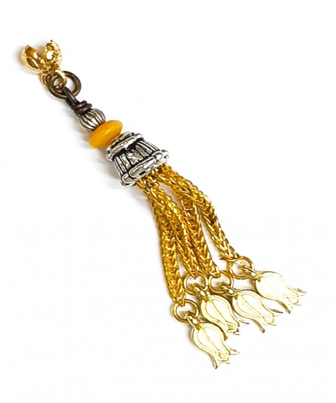 Φούντα επίχρυση κομπολογιού AKS10008