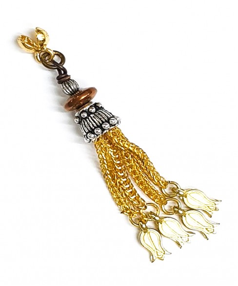 Φούντα επίχρυση κομπολογιού AKS10010