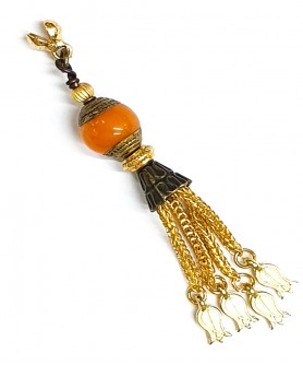 Φούντα επίχρυση κομπολογιού AKS10011