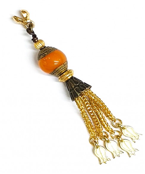 Φούντα επίχρυση κομπολογιού AKS10011