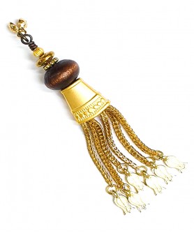 Φούντα επίχρυση κομπολογιού AKS10017