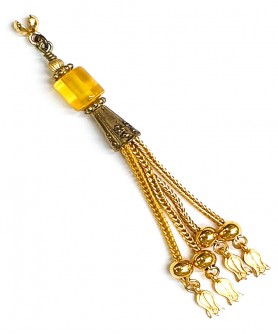 Φούντα επίχρυση κομπολογιού AKS10021