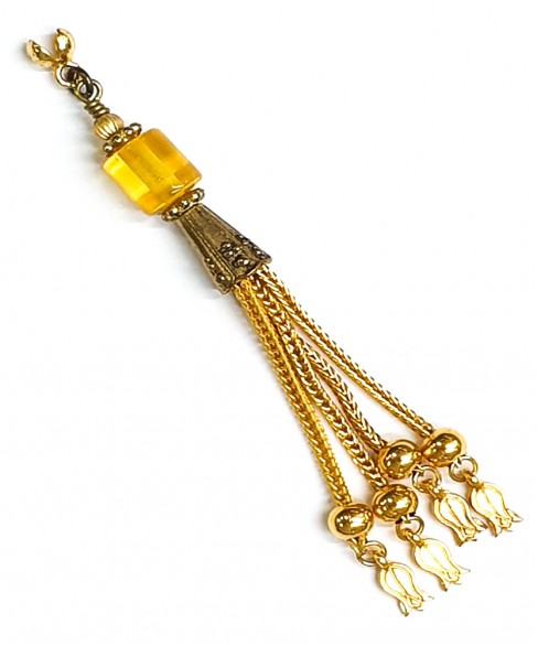 Φούντα επίχρυση κομπολογιού AKS10021