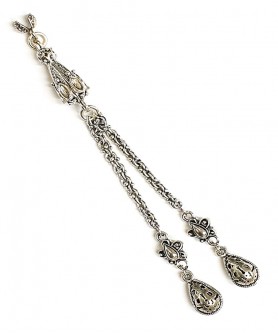 Φούντα επάργυρη κομπολογιού AKS10260