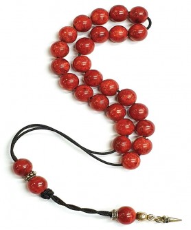 Κομπολόι από Μηλοκόραλο KOM10875