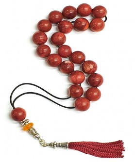 Κομπολόι από Μηλοκόραλο KOM10876