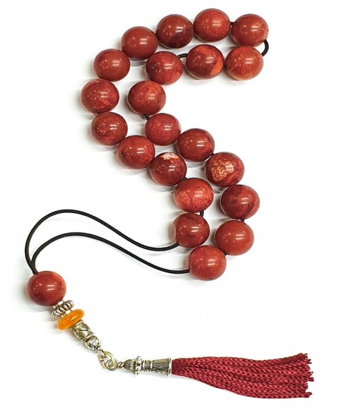 Κομπολόι από Μηλοκόραλο KOM10876