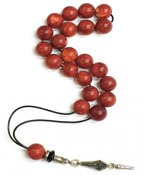 Κομπολόι από Μηλοκόραλο KOM10877