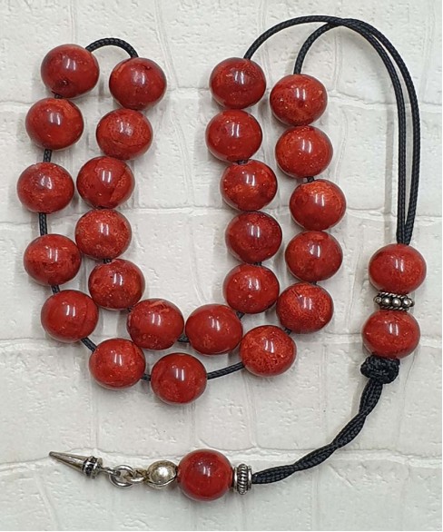 Κομπολόι από Μηλοκόραλο KOM10875