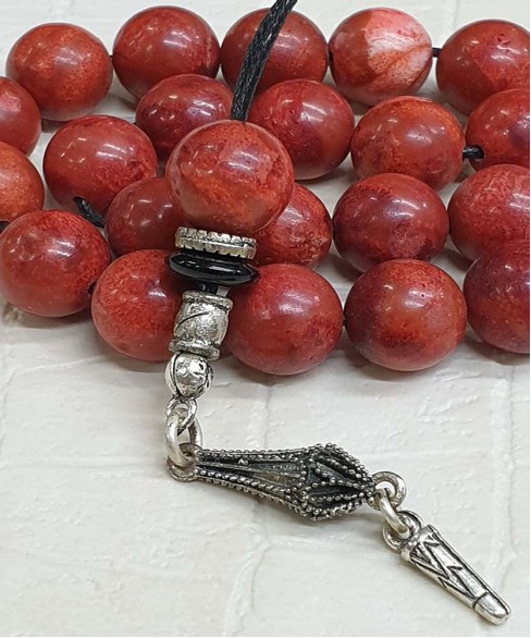 Κομπολόι από Μηλοκόραλο KOM10877