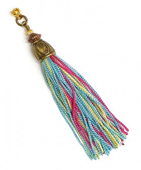 Φούντα υφασμάτινη κομπολογιού AKS10096