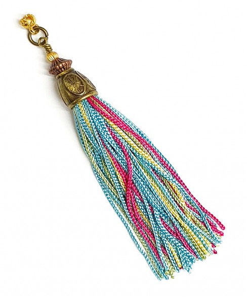 Φούντα υφασμάτινη κομπολογιού AKS10096