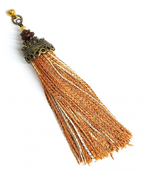 Φούντα υφασμάτινη κομπολογιού AKS10129