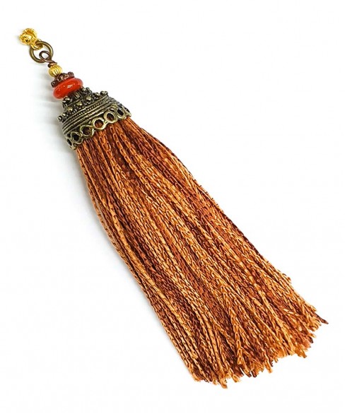 Φούντα υφασμάτινη κομπολογιού AKS10119