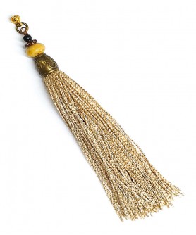 Φούντα υφασμάτινη κομπολογιού AKS10122