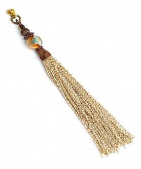 Φούντα υφασμάτινη κομπολογιού AKS10124