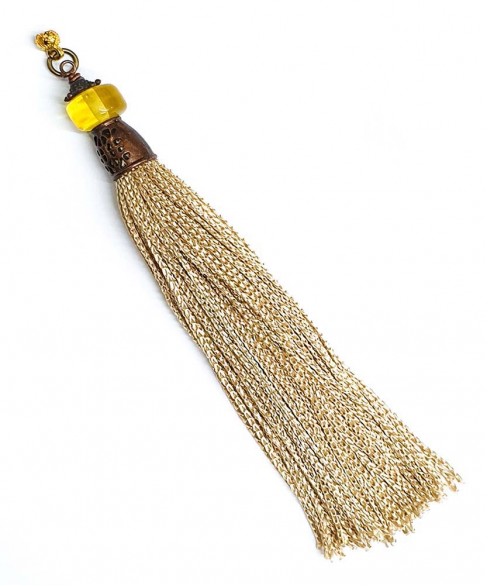 Φούντα υφασμάτινη κομπολογιού AKS10125