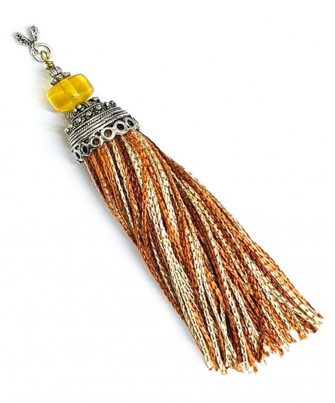 Φούντα υφασμάτινη κομπολογιού AKS10131