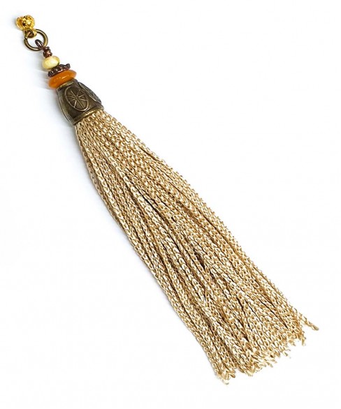 Φούντα υφασμάτινη κομπολογιού AKS10136