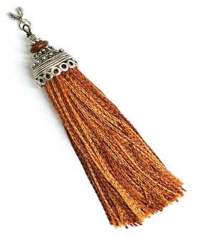 Φούντα υφασμάτινη κομπολογιού AKS10139