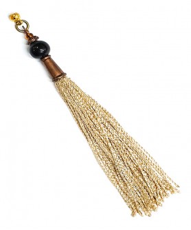 Φούντα υφασμάτινη κομπολογιού AKS10146