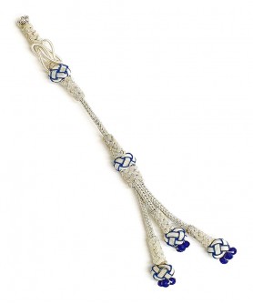 Χειροποίητη μεταλλική φούντα για κομπολόι AKS10212