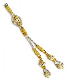 Χειροποίητη μεταλλική φούντα για κομπολόι AKS10230