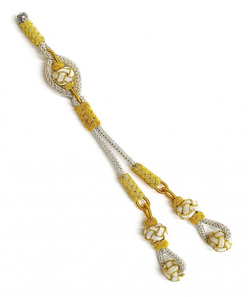 Χειροποίητη μεταλλική φούντα για κομπολόι AKS10230