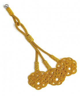 Χειροποίητη μεταλλική φούντα για κομπολόι AKS10218