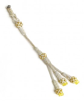 Χειροποίητη μεταλλική φούντα για κομπολόι AKS10222