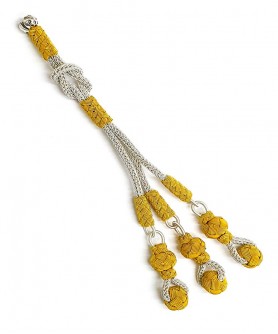 Χειροποίητη μεταλλική φούντα για κομπολόι AKS10225