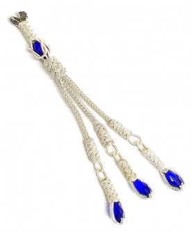 Χειροποίητη μεταλλική φούντα για κομπολόι AKS10228