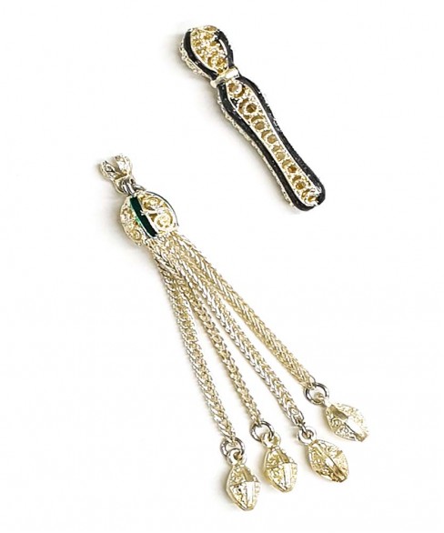 Σετ (φούντα και παπά) για κομπολόι SET10003