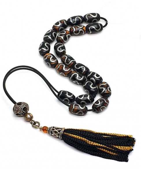 Κομπολόι από Ορυκτή Πέτρα KOM10399