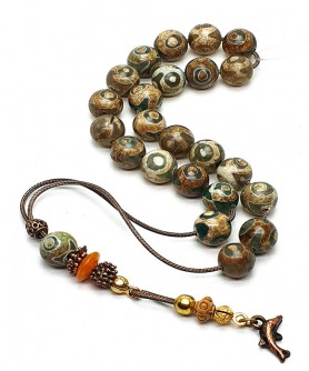 Κομπολόι από Ορυκτή Πέτρα KOM10378