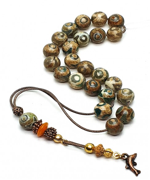 Κομπολόι από Ορυκτή Πέτρα KOM10378