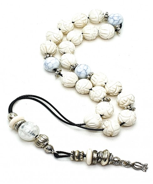 Κομπολόι από Ορυκτή Πέτρα KOM10385