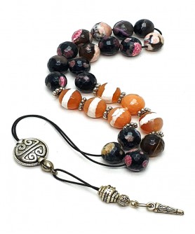 Κομπολόι από Ορυκτή Πέτρα KOM10386