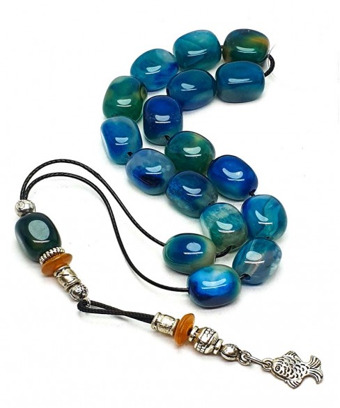 Κομπολόι από Ορυκτή Πέτρα KOM10390