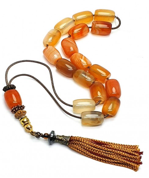 Κομπολόι από Ορυκτή Πέτρα KOM10398