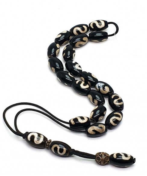 Κομπολόι από Ορυκτή Πέτρα KOM10409