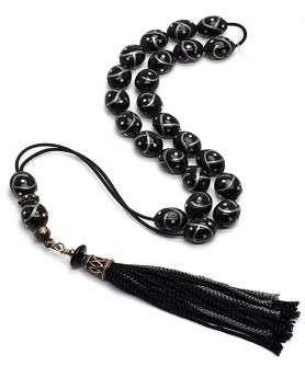 Κομπολόι από Έβενο KOM10425