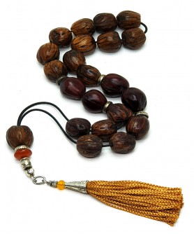 Κομπολόι από Μοσχοκάρυδο KOM10296