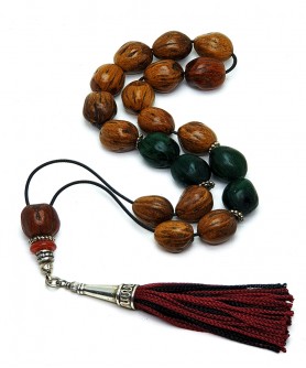 Κομπολόι από Μοσχοκάρυδο KOM10299