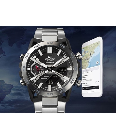 CASIO Edifice Solar Bluetooth Chronograph ECB-2000D-1AEF