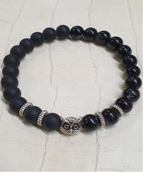 Χειροπέδα με Ορυκτή Πέτρα XEI10002