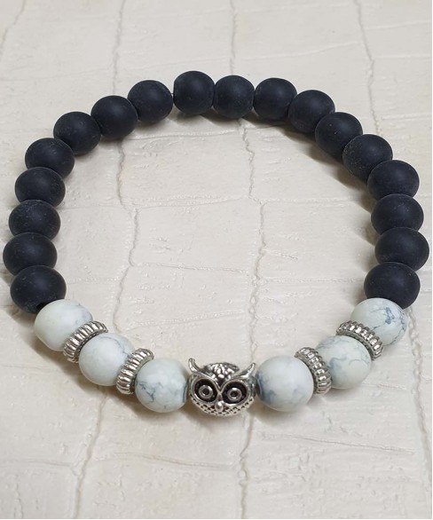 Χειροπέδα με Ορυκτή Πέτρα XEI10005